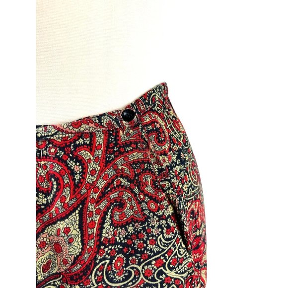 VTG 90's Light Academia Grandma JM Collection Paisley Maxi Skirt, Women’s Large - Picture 9 of 13